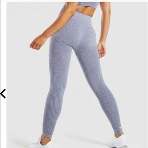 NEW Steel blue Gymshark vital seamless leggings